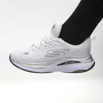 کفش و کتانی مردانه مدل اسکیچرز پرو SKECHERS PROPULSION رنگ سفید نقره ای کد 48346