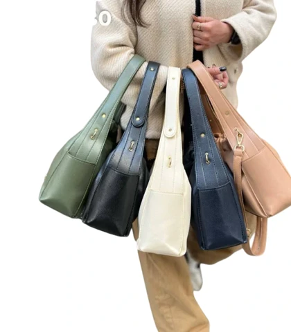 کیف زنانه چرم صنعتی درجه 1 سایز بزرگ