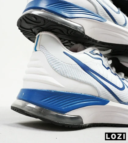 کفش کتانی مردانه سفید آبی NIKE airmax alpha trainer