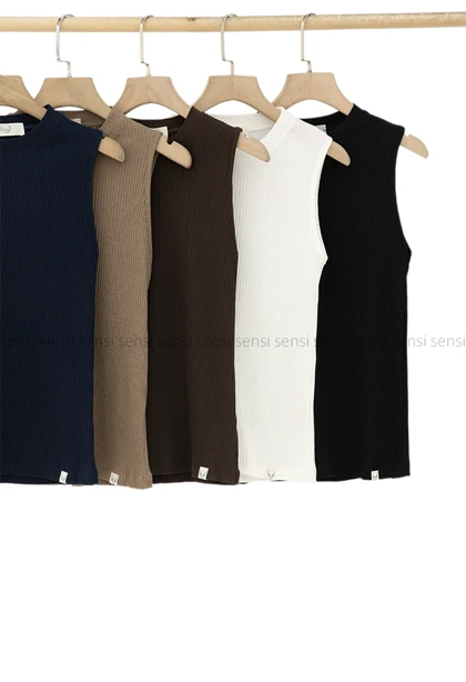 تاپ یقه گرد کبریتی کشی کد1005332