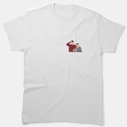تیشرت friends طرح Joey and Chandler کد 108764