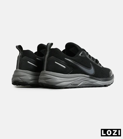 کفش کتانی مردانه و زنانه مشکی طوسی Nike Zoom X مدل 7985