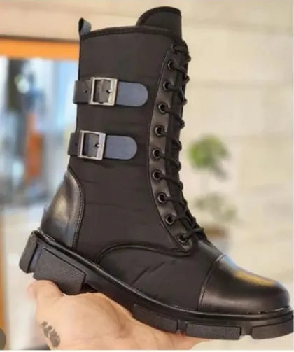 بوت دو سگک زنانه کد 1298