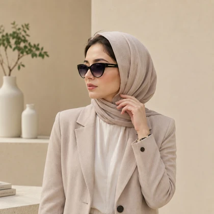 عینک آفتابی تام فرانک مدل TF1004 C01 مشکی - دودی