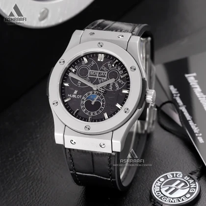 ساعت مردانه هابلوت Hublot Aerofusion Moonphase GK12