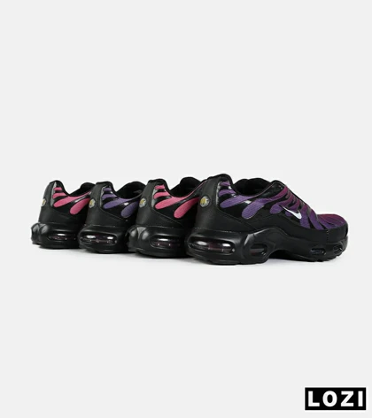 کفش کتانی مردانه و زنانه مشکی بنفش NIKE AirMax Plus TN Ultra مدل 7170
