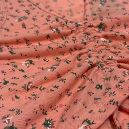 کراپ تاپ آستین حلقه‌ای چین‌دار زنانه برند آسوس ASOS