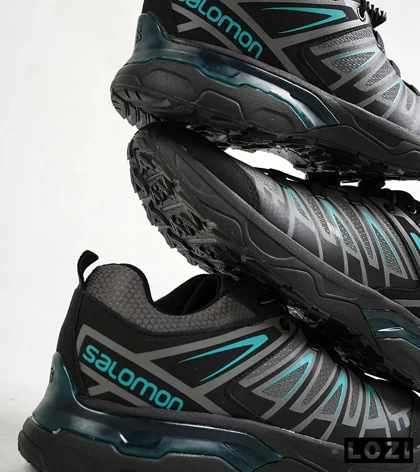 کفش کتانی مشکی آبی سالومون Salomon X ULTRA