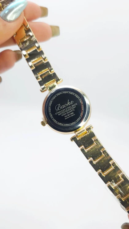 ساعت مچی زنانه باوک Baoke نگین‌دار با موتور کوارتز