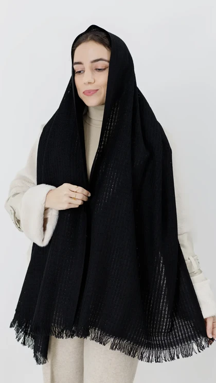 شال بافت پاییزه