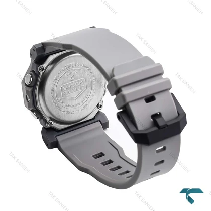 ساعت جیشاک GA2300 کاسیو طوسی صفحه مشکی G-Shock-6292-L