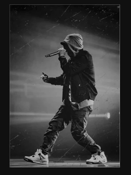 تیشرت رپ امینم طرح Eminem Essential کد 171600