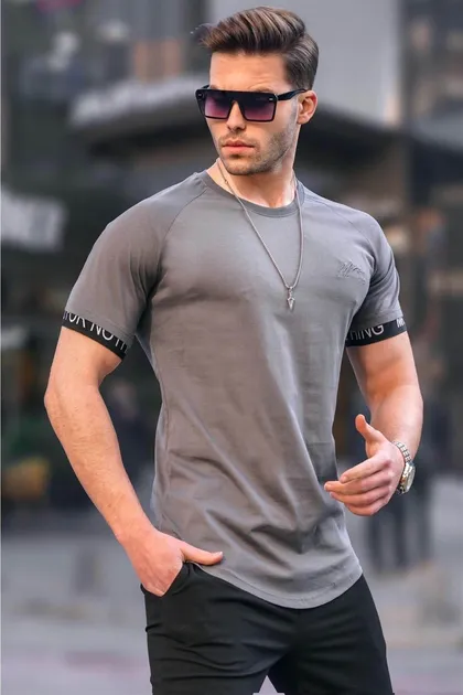 تیشرت مردانه Smoked Basic 5848