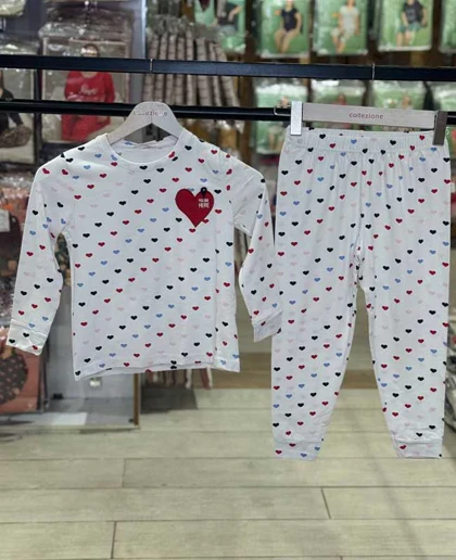 بلوز شلوار دخترانه سکسن کد41125-K