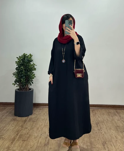 مانتو کفتان بلند تیلدا 1(ایراد دار)