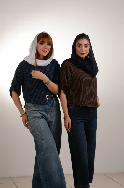 شومیز دیپلمات نگین