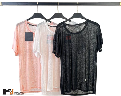 تیشرت زنانه ملانژ81814 کد2000685