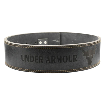 کمربند سوپر پاورلیفتینگ و بدنسازی آندر آرمور مدل ELM-404G1001 اهرمی مشکی