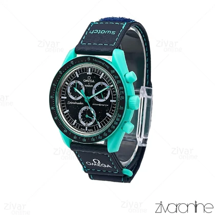 ساعت امگا سواچ Omega-Swatch ماموریت به زمین سبز آبی 106196