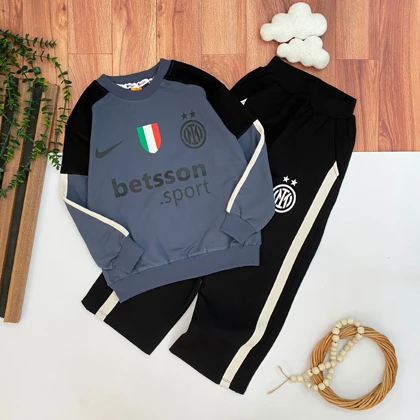 بلوز شلوار پسرانه مدل تیم اینتر