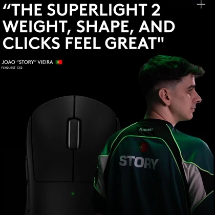 ماوس بی سیم گیمینگ لاجیتک مدل PRO X SUPERLIGHT 2 SE شارژی