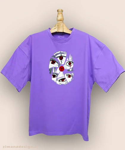 تیشرت لش مردانه و زنانه طرح ناروتو کد 920