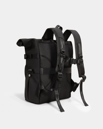 کوله پشتی رول تاپ مشکی Space