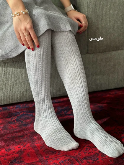 جوراب شلواری گندمی پنتی 1