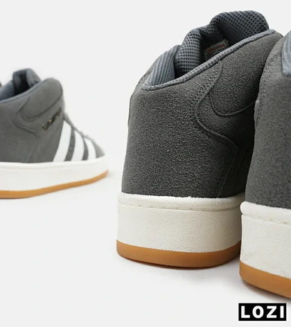 کفش کتانی نیم ساق مردانه و زنانه خاکستری ADIDAS Campus