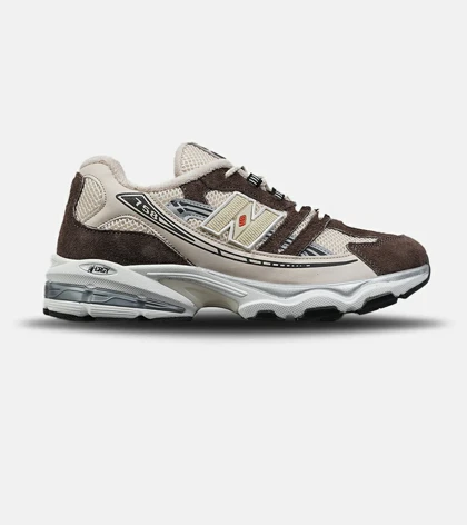 کفش کتانی مردانه و زنانه کرم قهوه ای NEW BALANCE 758 مدل 9028