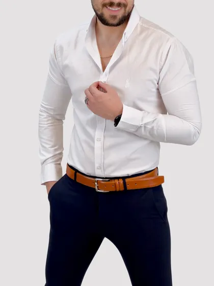 پیراهن 03029 POLO سفید