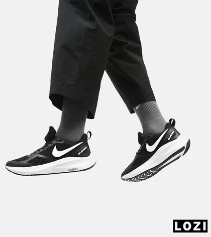 کفش کتانی مردانه و زنانه مشکی سفید Nike guide 10 مدل 3184