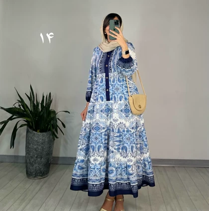 پیراهن مزونی مهتا 1