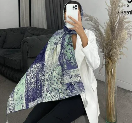 شال طرح دار
