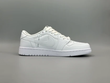 کتانی نایکی جردن1لو تراویس مستر وایت پارتی/Nike Air Jordan1 low Travis