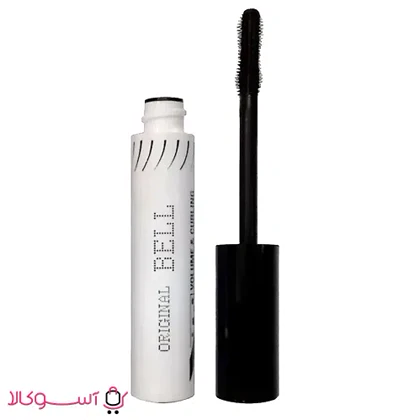 ریمل حجم دهنده و فر کننده بل مدل super black حجم 15 میل