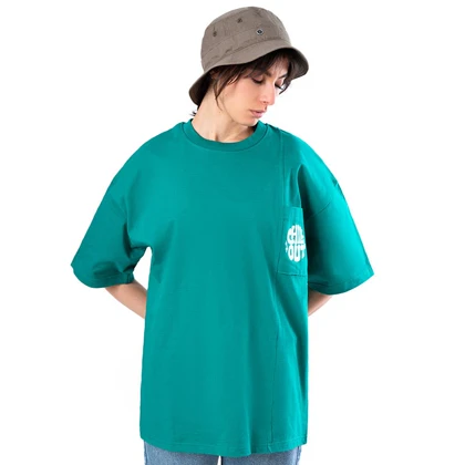 زیگ تیشرت آستین کوتاه green chill out tshirt-9812