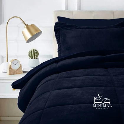 روتختی مینیمال کتان مخمل طرح مربع