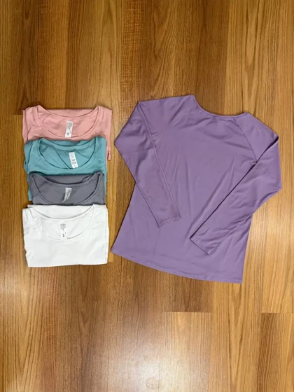 تیشرت نرمالو آستین بلند