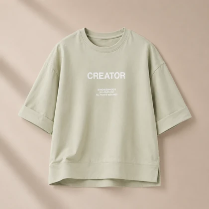 تیشرت لانگ CREATOR مدل 6105