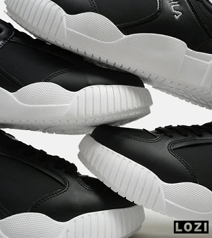 کفش کتانی مردانه مشکی FILA مدل 5379