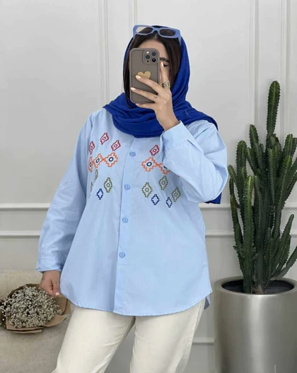 شومیز ناز بهار(41)کد 3731