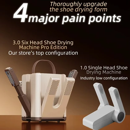 خشک کن و بوگیر هوشمند 3 جفت کفش shoes dryer