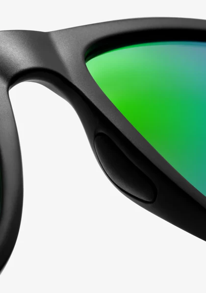 عینک آفتابی دی فرانکلین مدل D.franklin Rift Matte Black / Green Revo