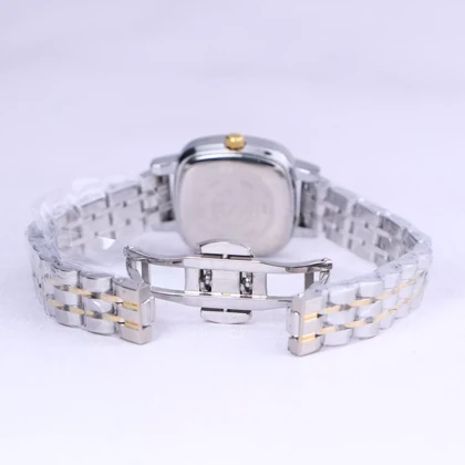 ساعت مچی سیکو زنانه فلزی قاب مربع صفحه مشکی L 2523/3