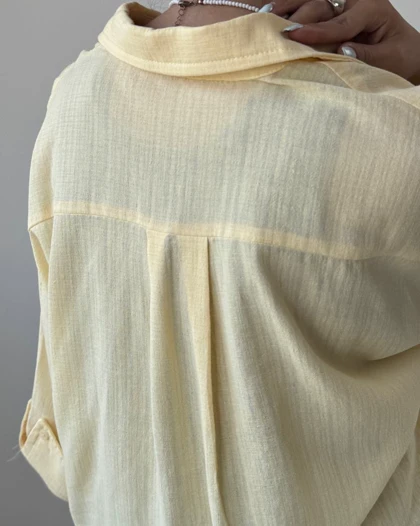 شومیز  آستین برش یارا   کد 500431