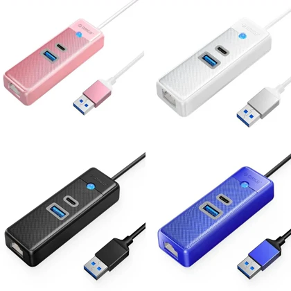 هاب یو اس بی اوریکو ORICO مدل PWCUR-U3-015 با سه پورت
