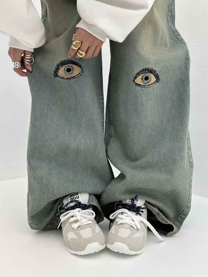 شلوار جین بگ EYES