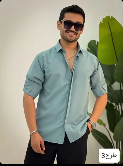 پیراهن پارچه ای ساده_کد4286