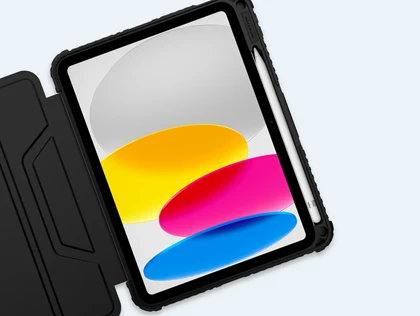 کاور کلاسوری بامپردار آیپد 10 و 10.9نیلکین Nillkin Apple iPad 10/10.9 2022 Bumper Leather Case Pro